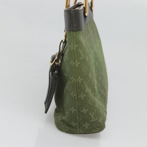 LOUIS VUITTON Monogram Mini Lucille PM Hand Bag Tst Khaki M92682 - Picture 4 of 16